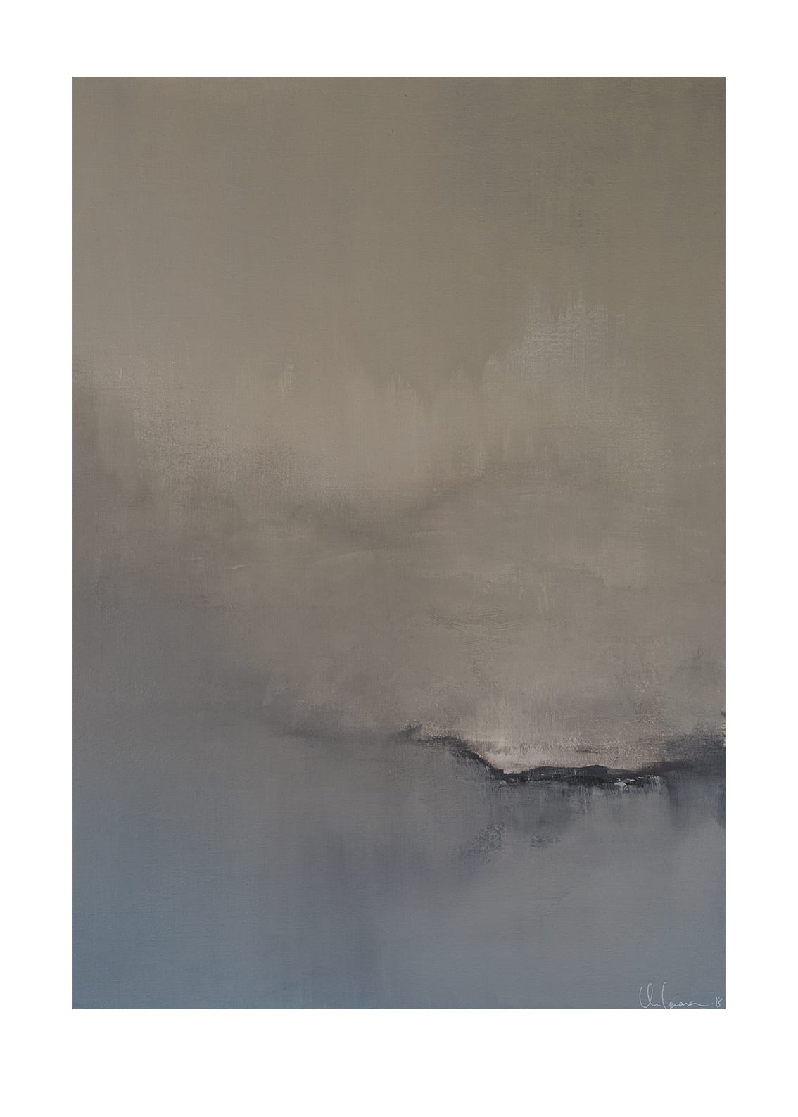 The Poster Club Color Kunstdruck 50x70 cm abstrakt beige