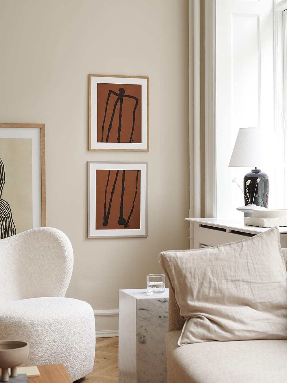The Poster Club Malene Birger Abstract Man No. 01 Poster 40x50