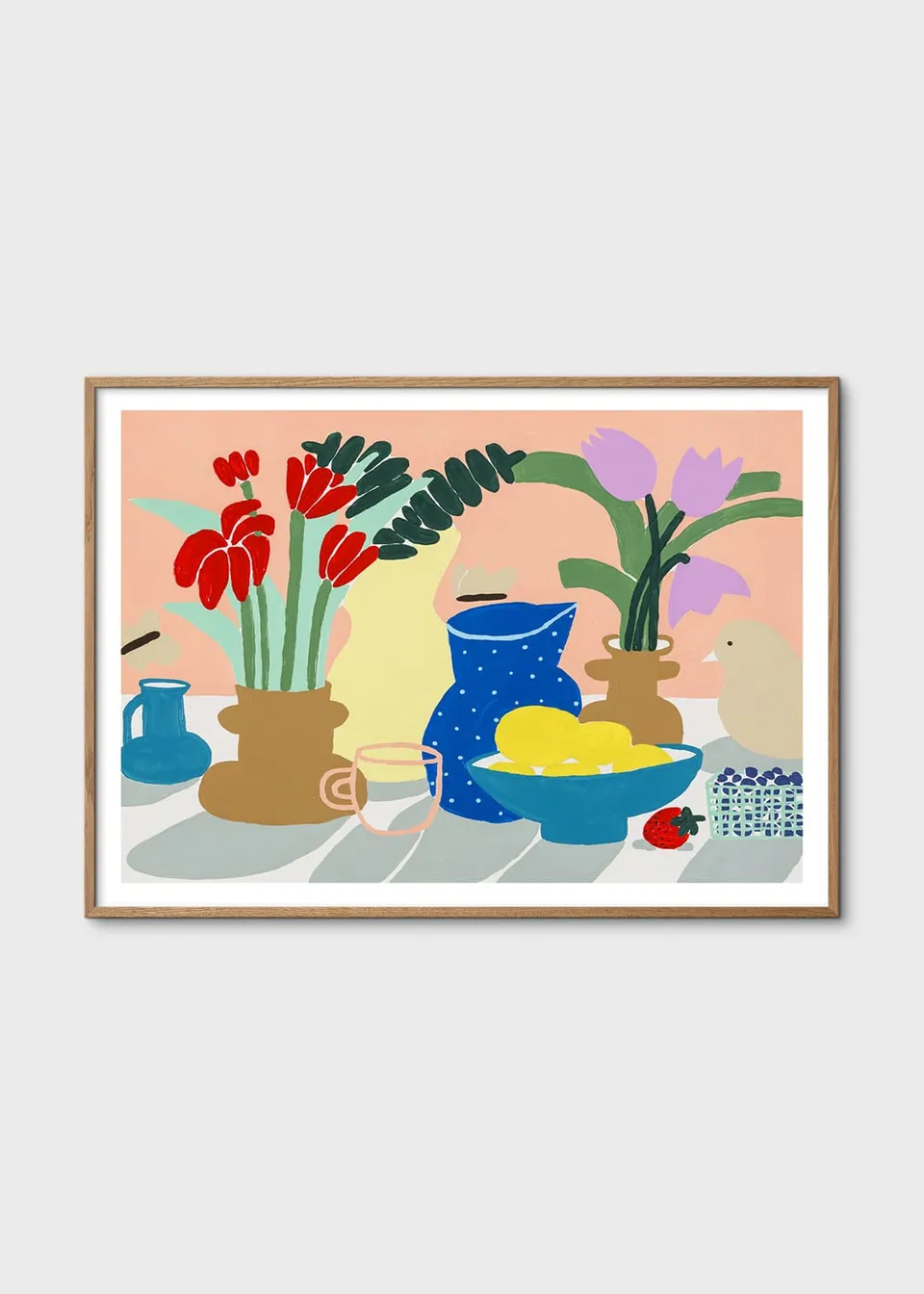 The Poster Club Table Setting Poster 30x40 cm Pastell