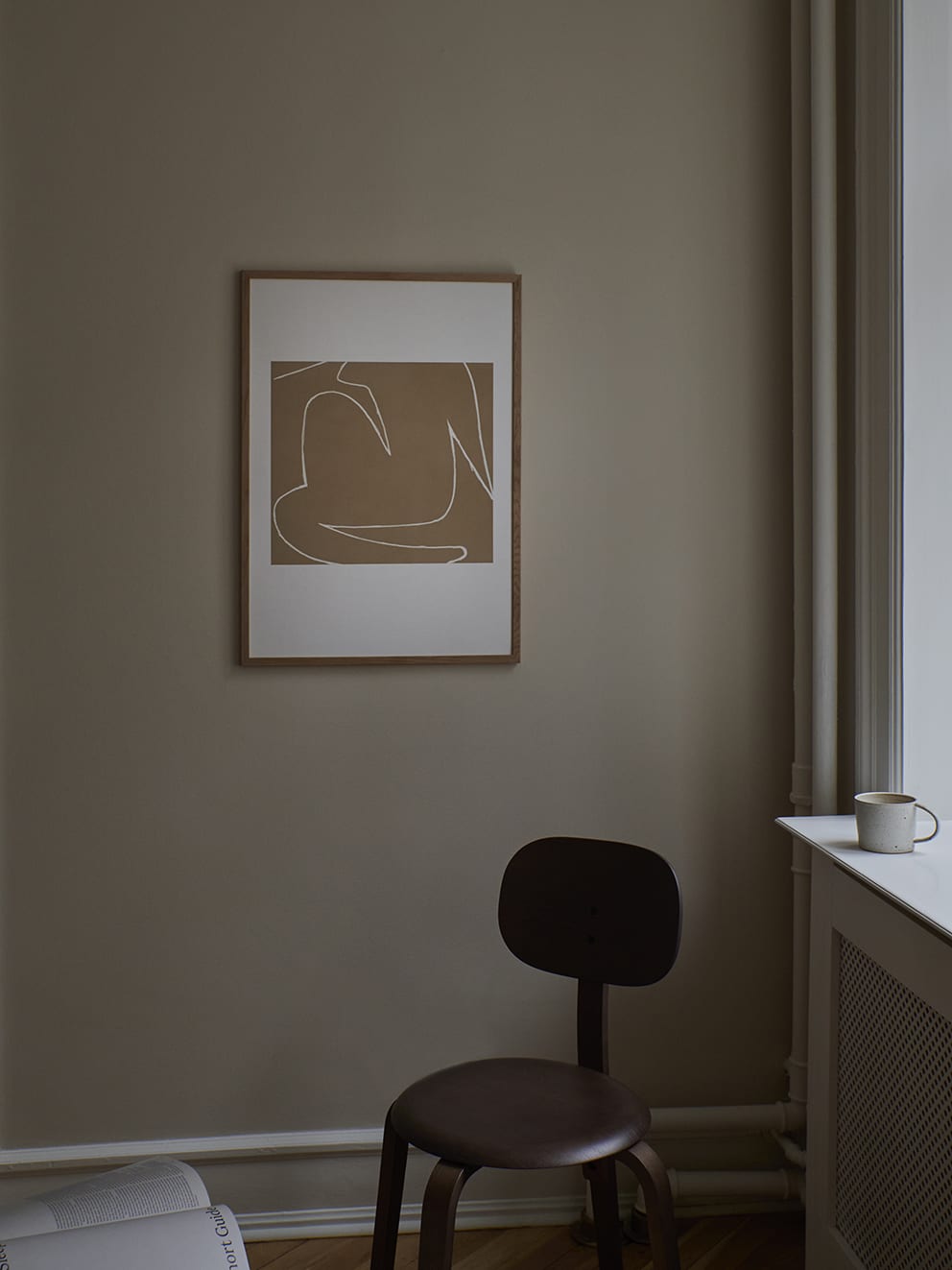 The Poster Club Art Prints Sense Poster 30x40 cm Beige