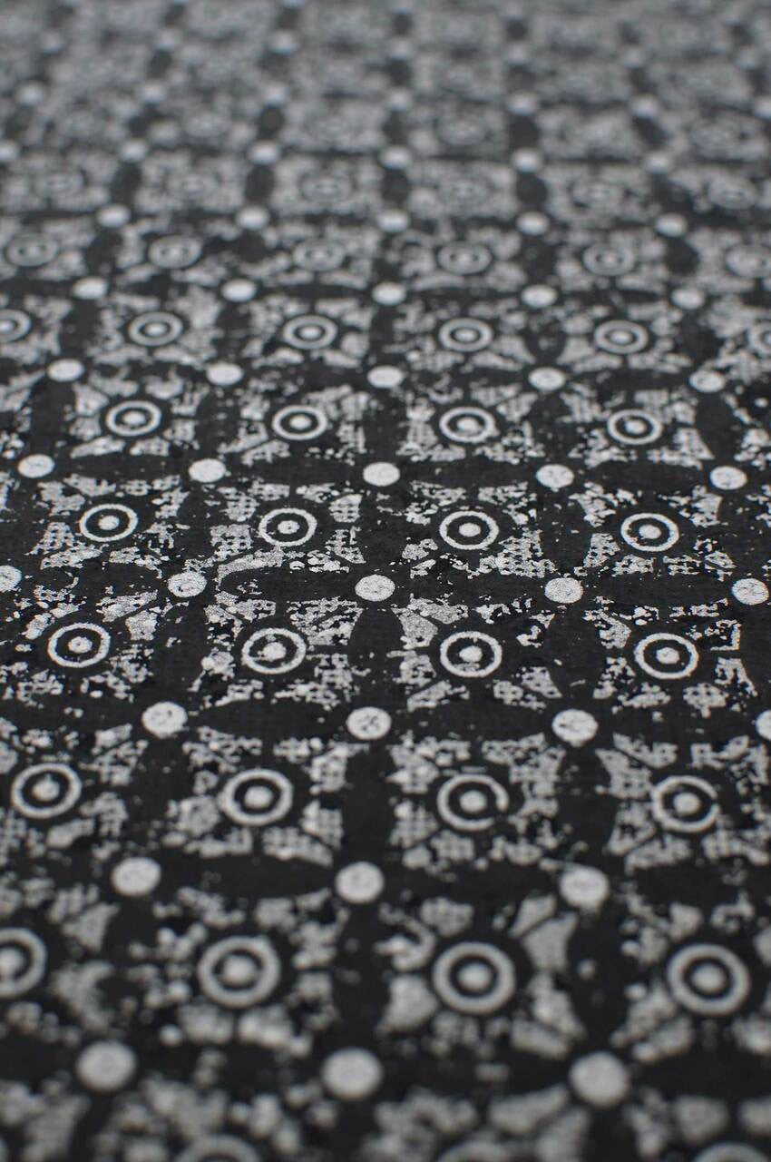Mineheart Classico Tile Pattern Tapete Braun Fliesenoptik