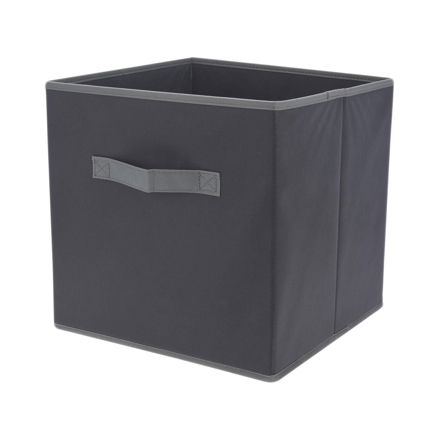 LS-LebenStil Faltbox Aufbewahrungsbox Grau 30x30x30cm Kallax