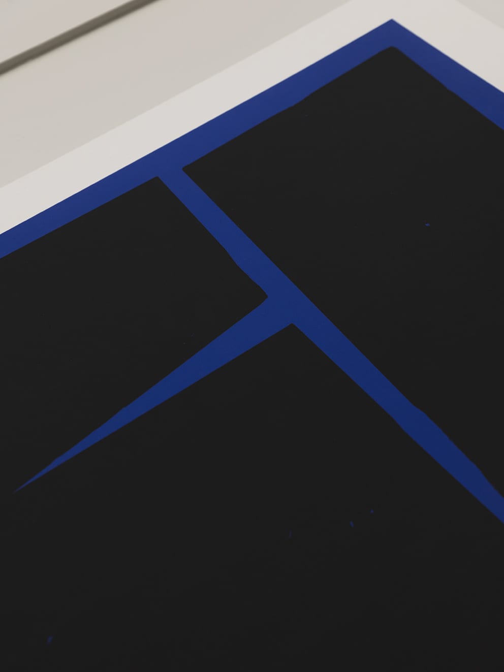 The Poster Club Blue Geometric 02 Poster 50x70 blau