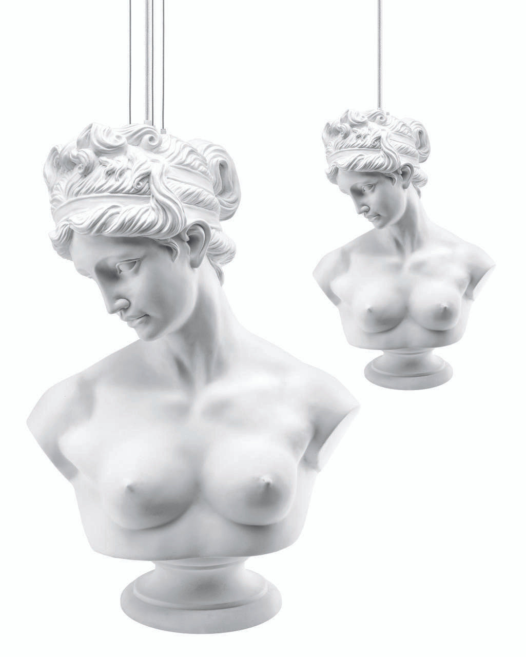 Mineheart Lighting Goddess Statue Lampe XL Pendelleuchte