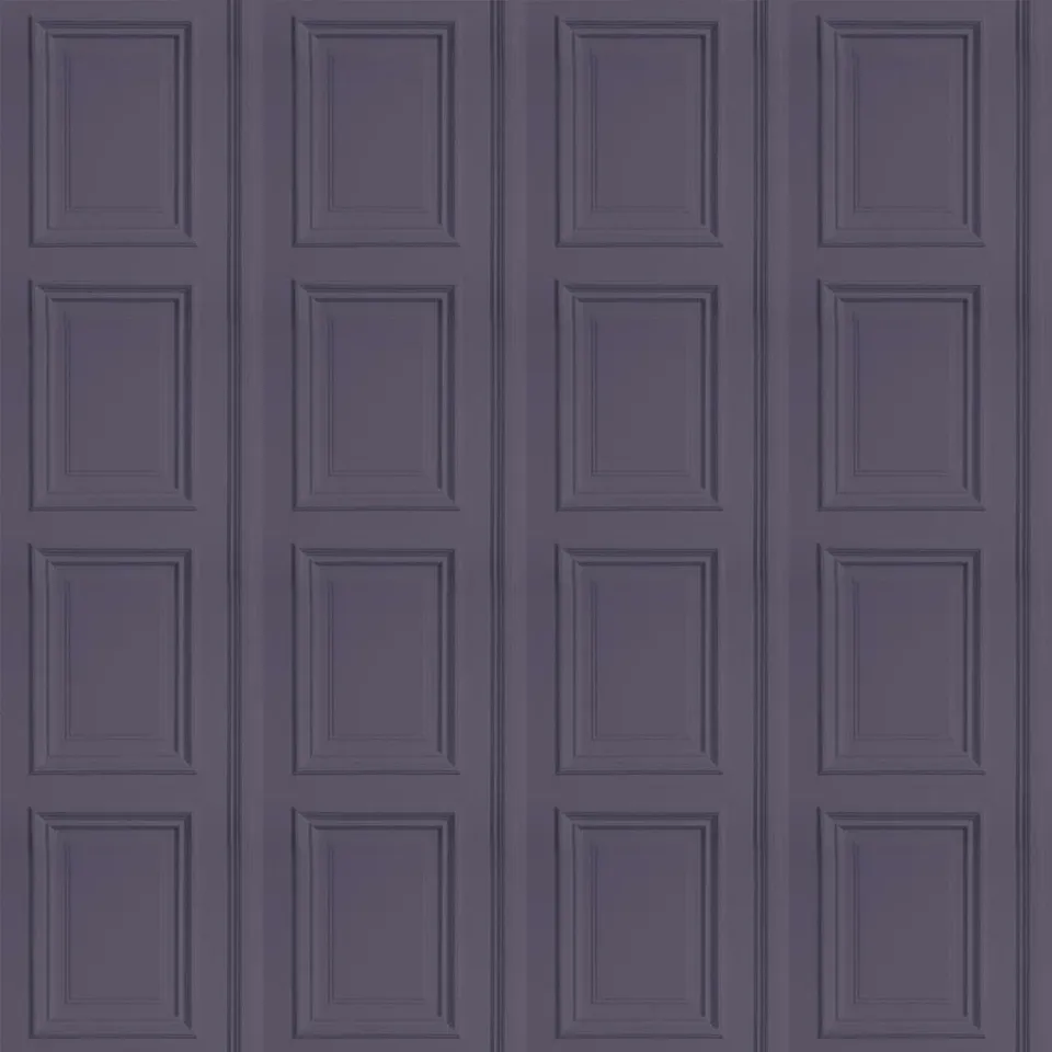 Mineheart Amethyst Panelling Tapete Lila Paneeloptik