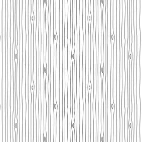 Mineheart Outline Woodgrain Tapete Weiß Schwarz 52cm x 10m