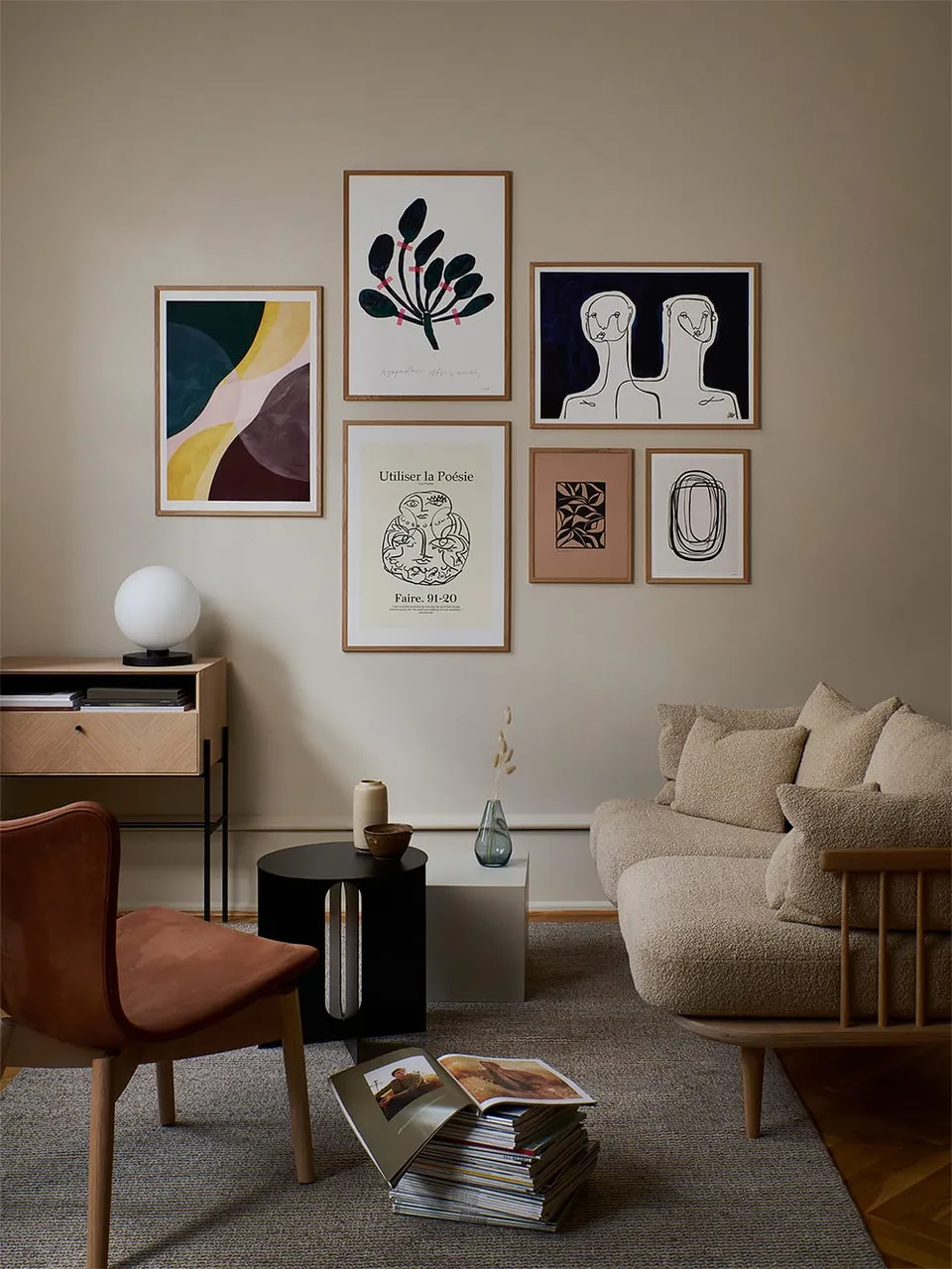 The Poster Club Curated Art Walls Edit No. 018 Bilderwand Set