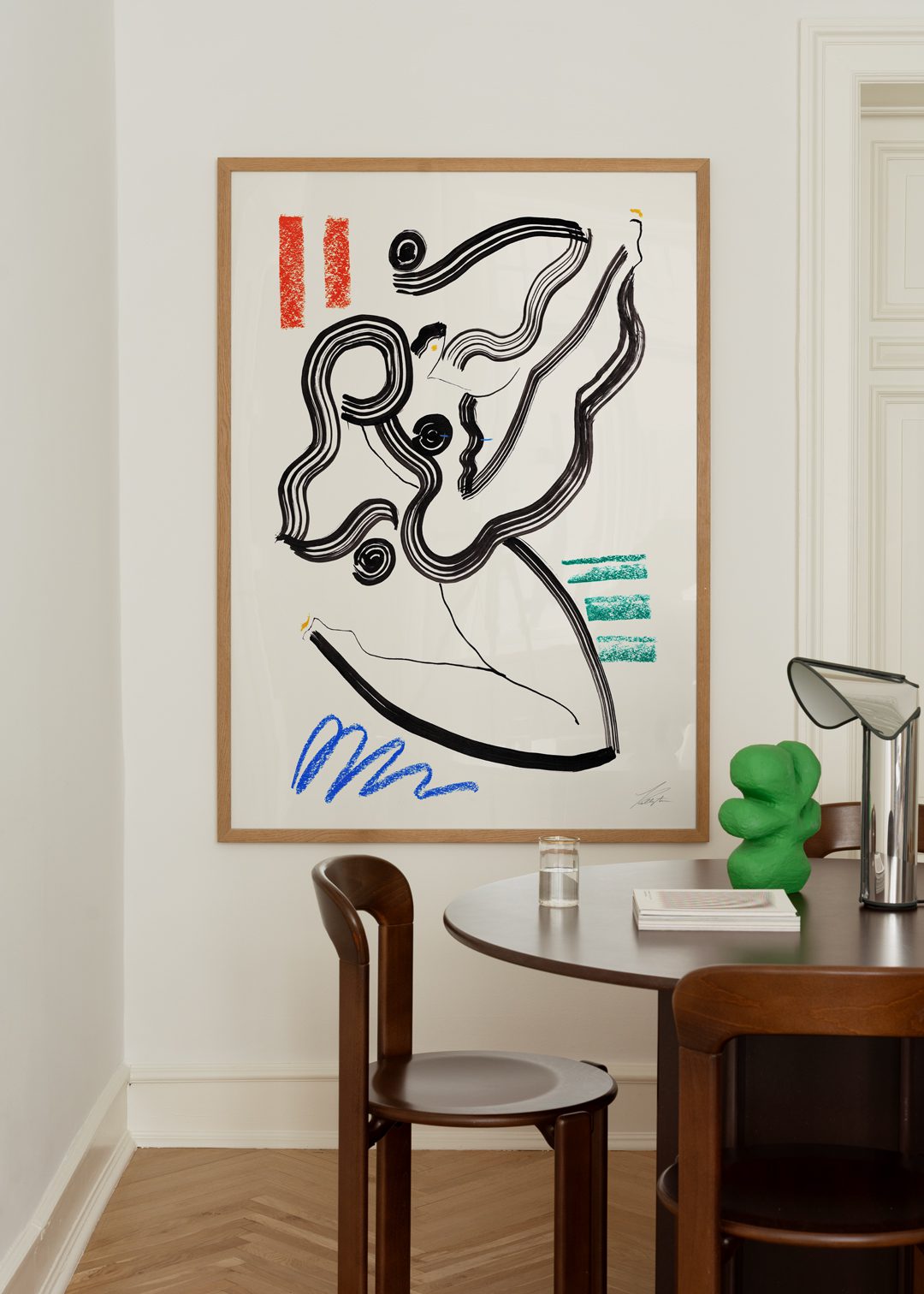 The Poster Club Gymnastics Kunstdruck 30x40 cm bunt