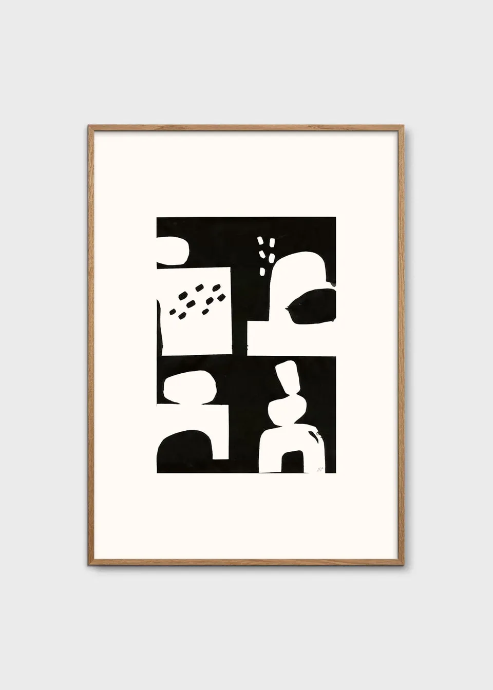 The Poster Club A Punk Story Poster 30x40 cm Schwarz-Weiß