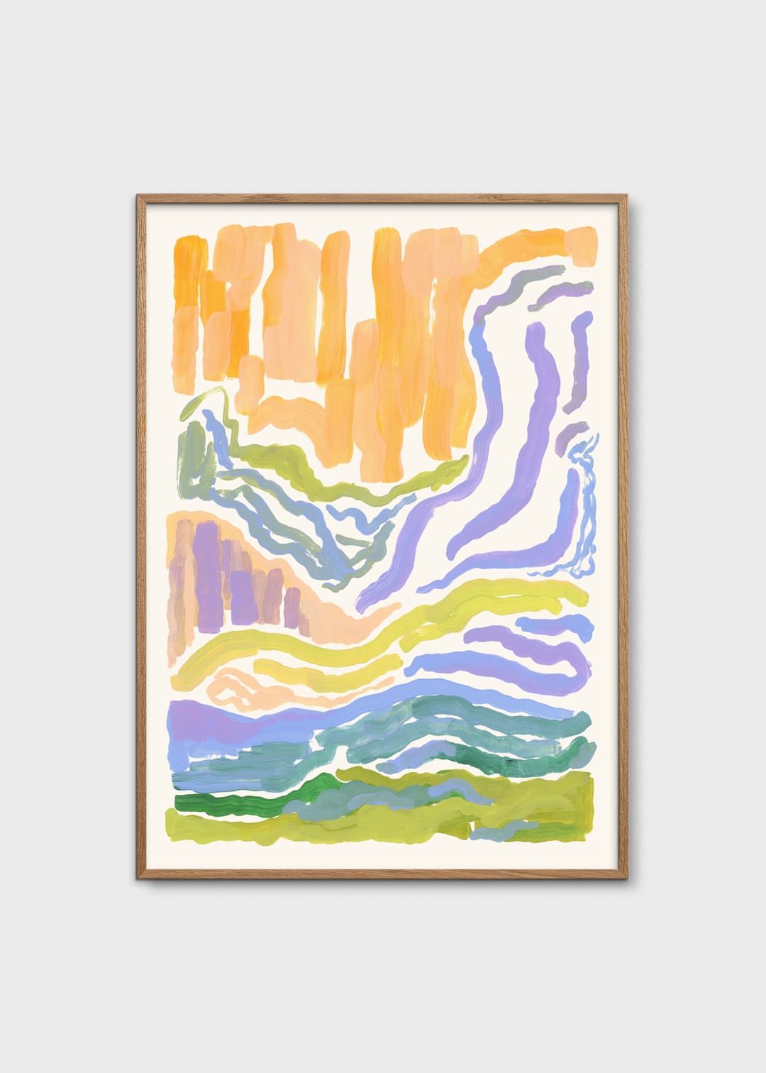 The Poster Club Untamed Nature 02 Poster 30x40 grün