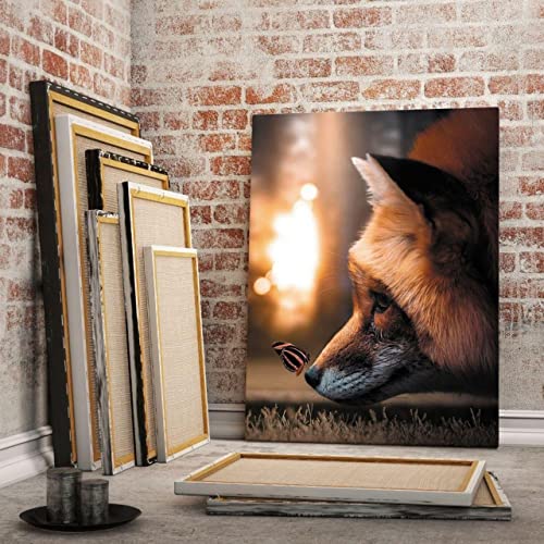 Hustling Sharks Wandbilder Der Fuchs Wandbild 30x45 Tierbild