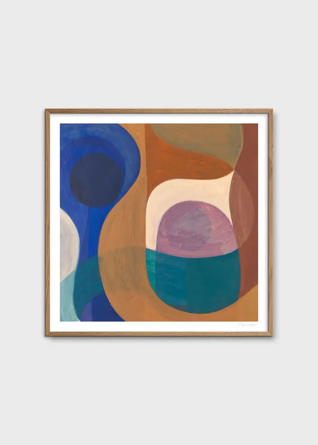 The Poster Club Rise Poster 50x50 cm botanisch quadratisch
