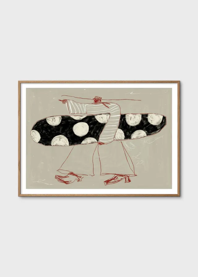 The Poster Club Sam at Sea Kunstdruck 30x40 schwarz