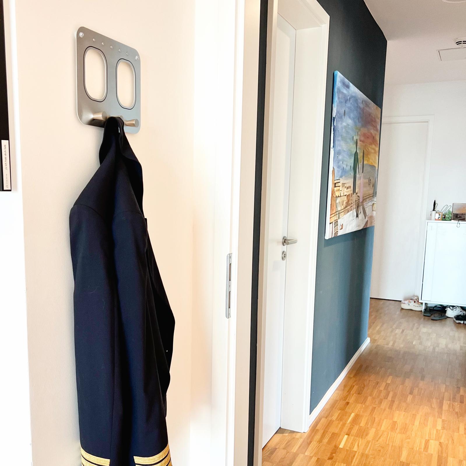 aircraftwindows Coat Racks 2er Garderobe Aluminium Standard