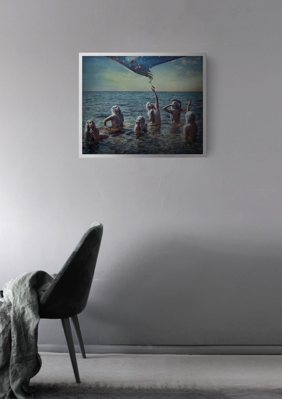 Mineheart A Breach Between Dimensions Canvas 30x41