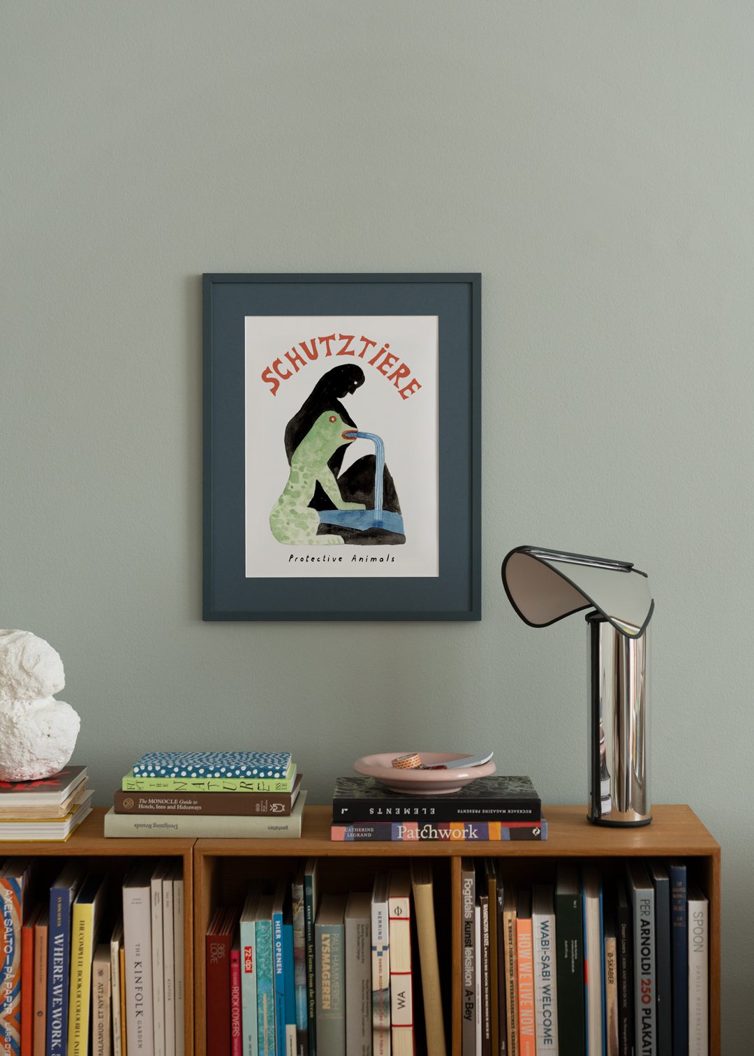 The Poster Club Art Prints Protective Animals Poster 30x40