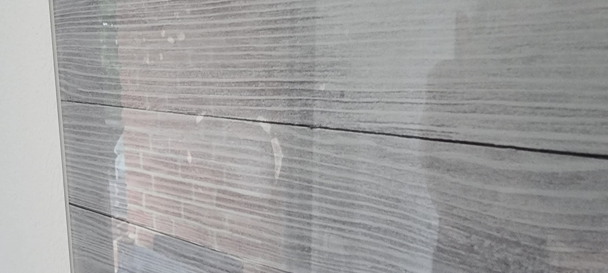 Banjado Magnettafel Glas 120x80 cm Bambus Grün Holzoptik beschreibbar