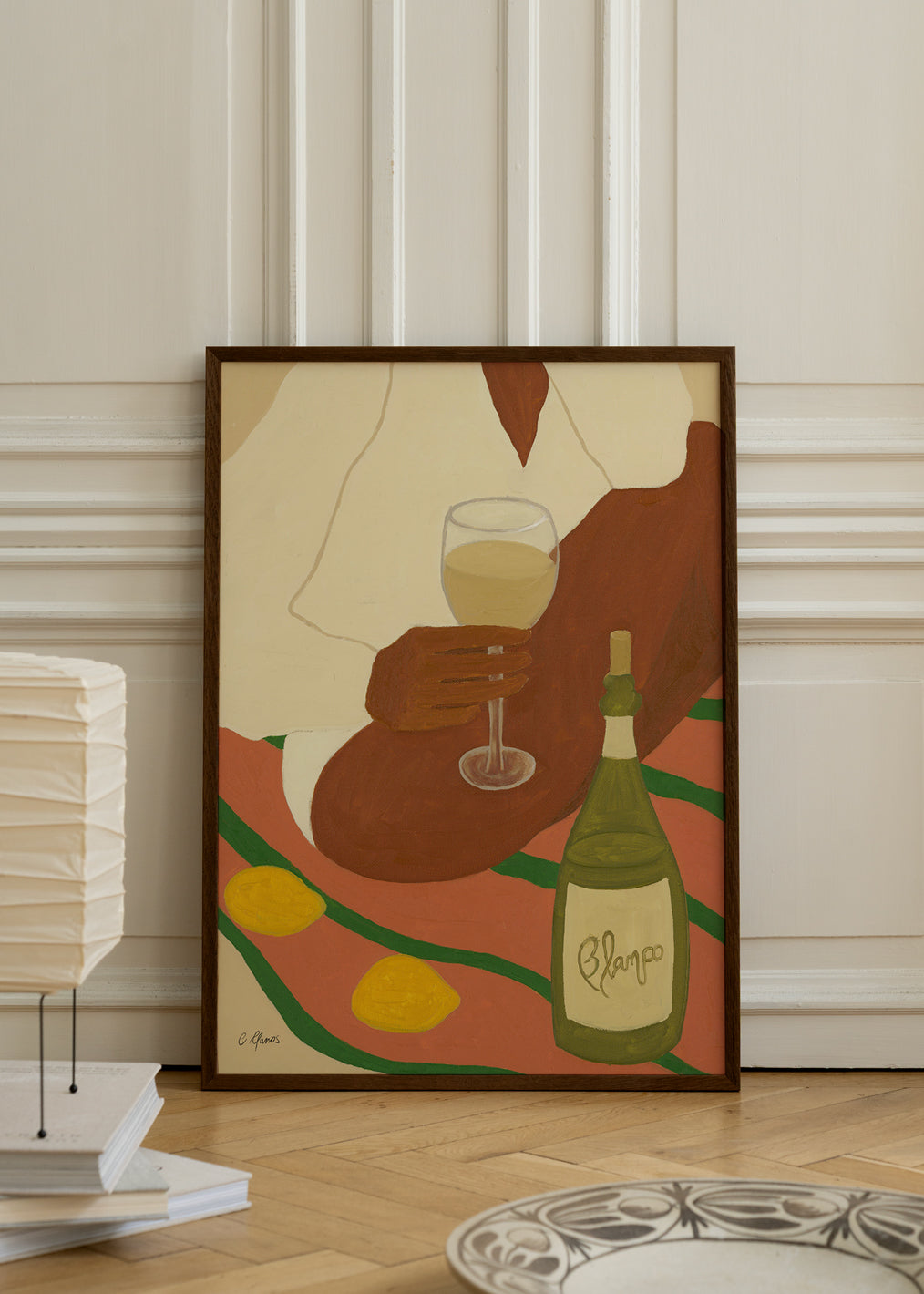 The Poster Club Golden Hour Kunstdruck 30x40 cm Küche