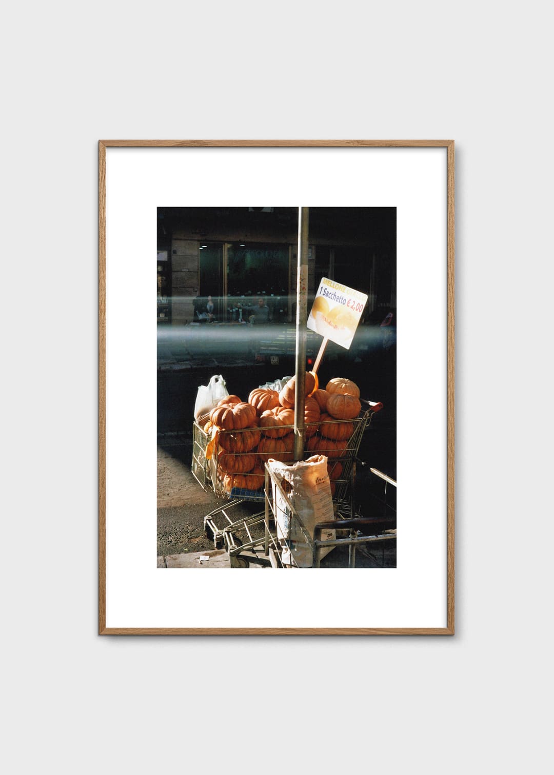 The Poster Club Art Prints Palermo Poster 30x40 cm orange