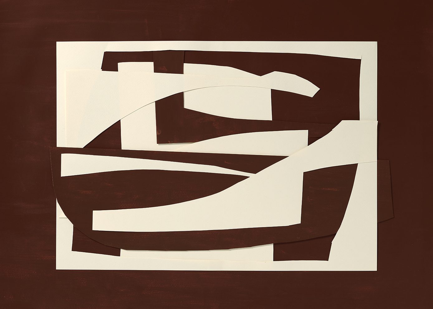 The Poster Club Drift Poster 50x70 cm braun abstrakt