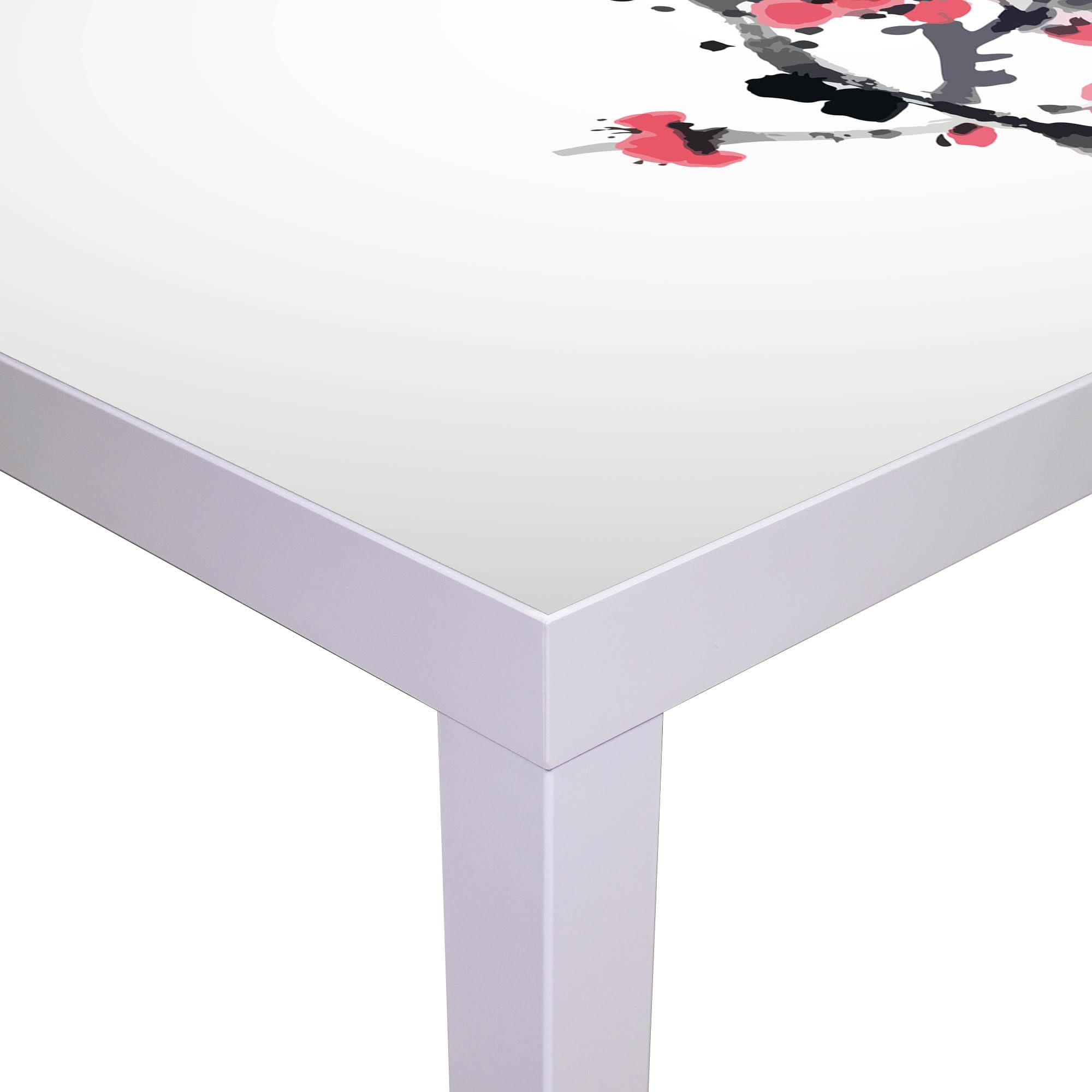 Banjado Möbelfolie Japanische Blüten 2 Tischfolie 55x55