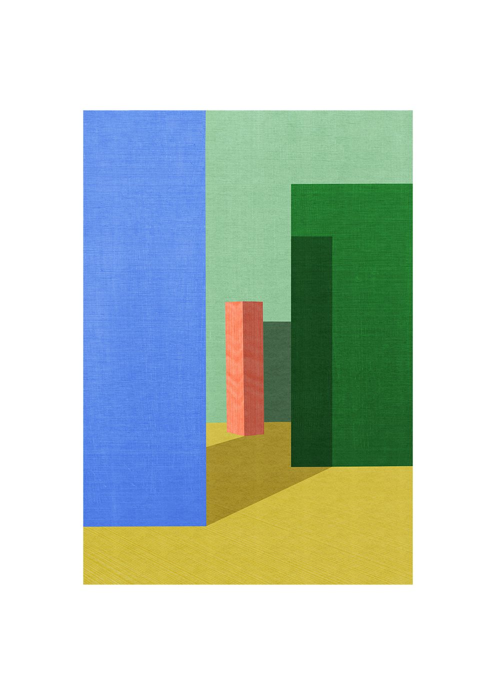 The Poster Club In the Shade Poster 30x40 cm Bunt