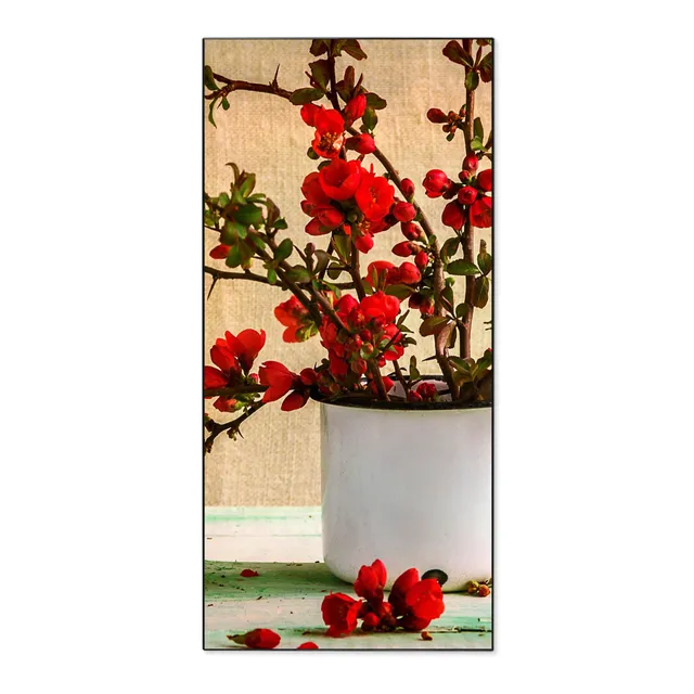 Banjado Magnettafel Berberitzen Pinnwand 37x78cm weiß