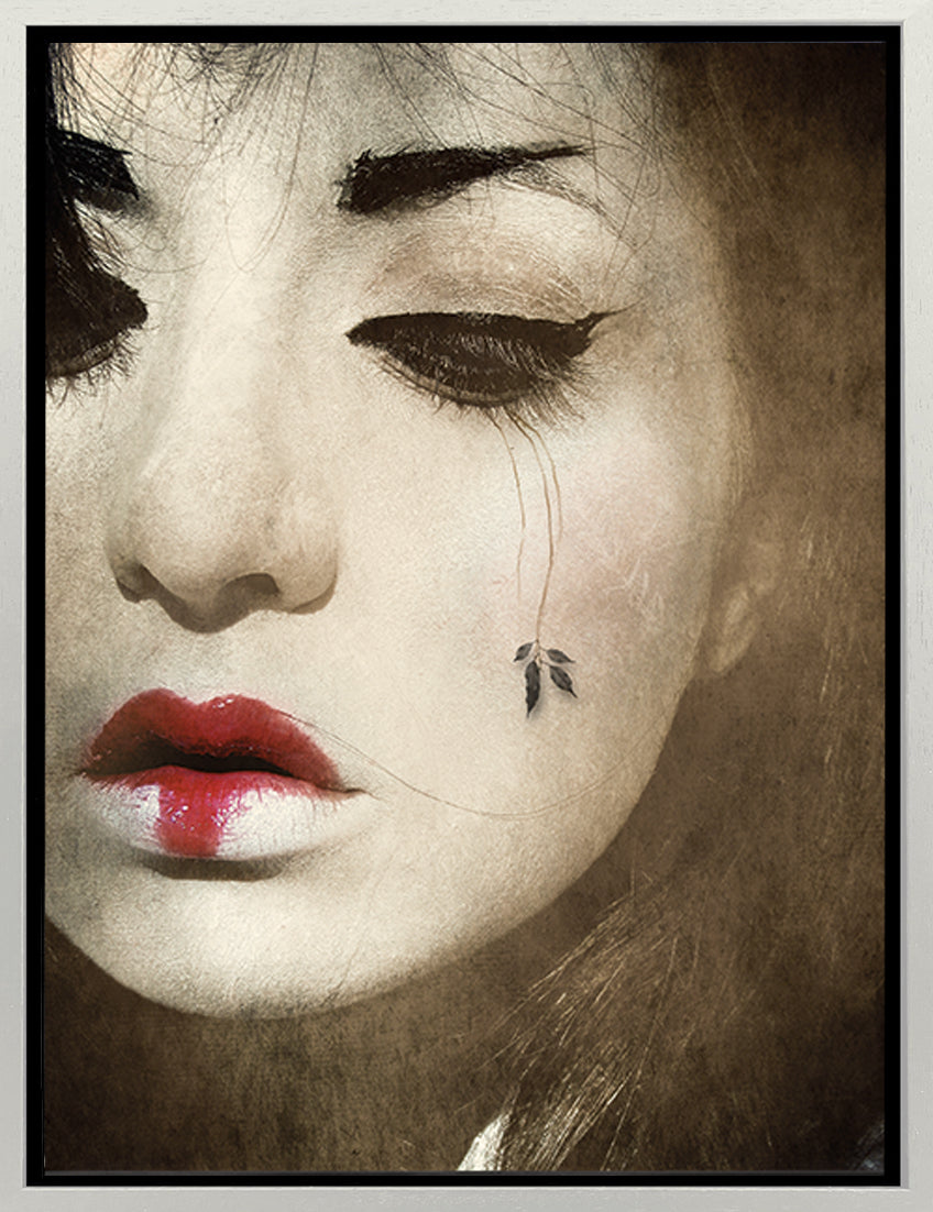 Mineheart Japanese Repose Leinwandbild 40 x 50 cm surreal