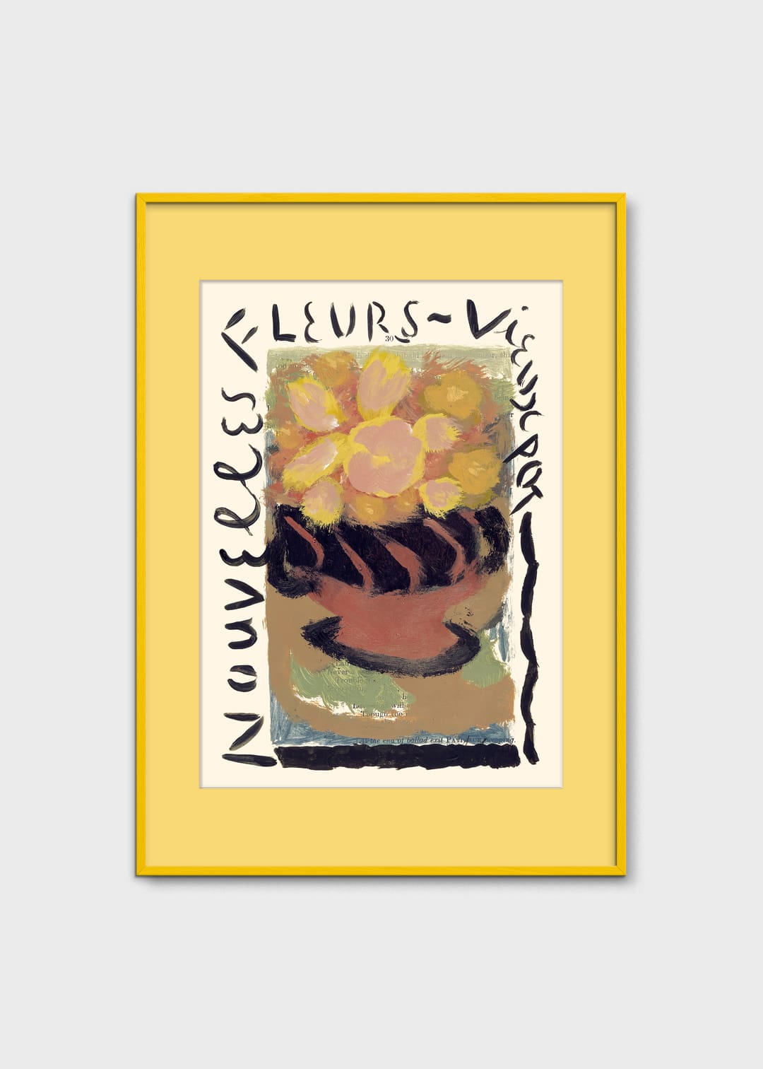 The Poster Club Art Prints Nouvelles Fleurs Poster A4 floral