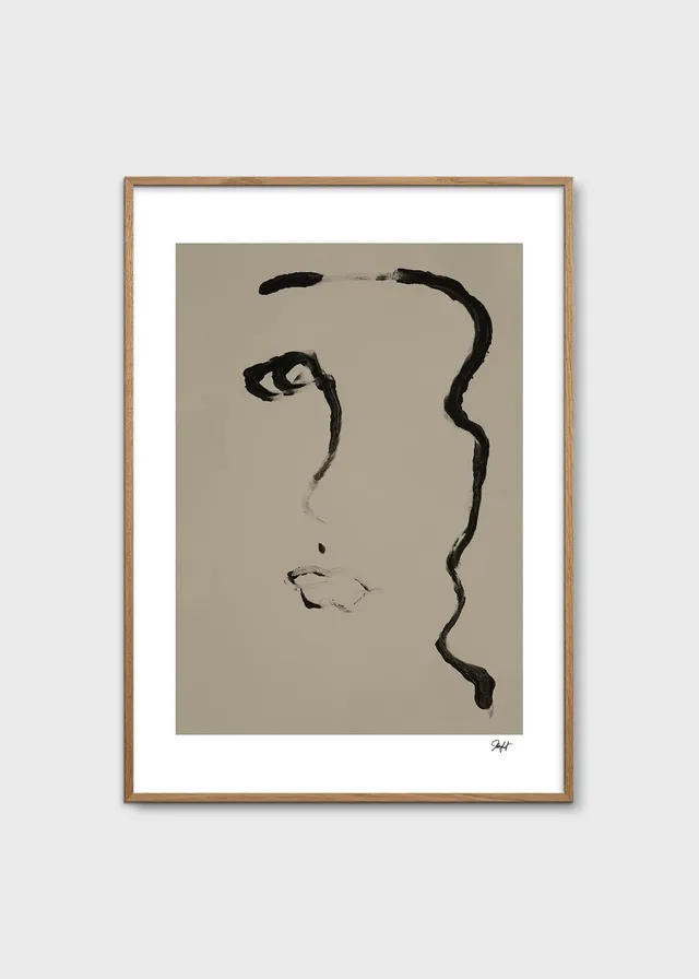 The Poster Club Dame From Broadway Kunstdruck 30x40 beige