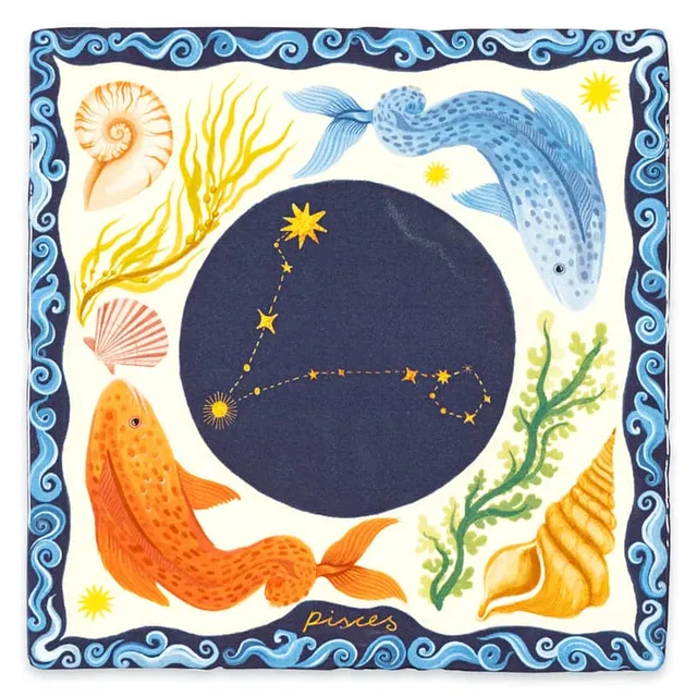 Storytiles Delft Blue Pisces Wandfliese S 10x10 cm Fische