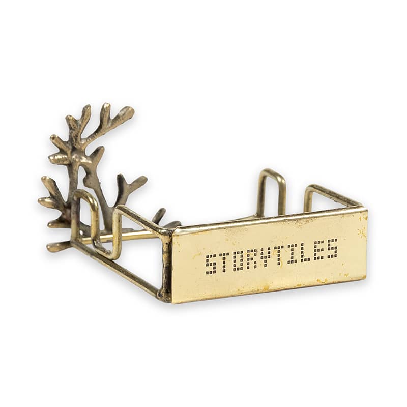 Storytiles Tile Holders Golden Holdie Coral Fliesenhalter gold