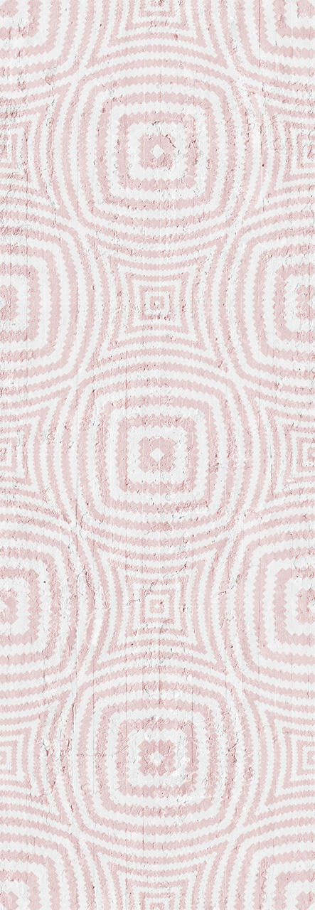 Mineheart Wallpaper Geometric Circles Tapete Rosa Rolle Vlies