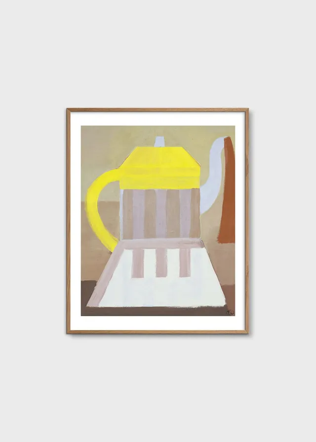 The Poster Club Take a Cup of Tea Poster 40x50 cm beige