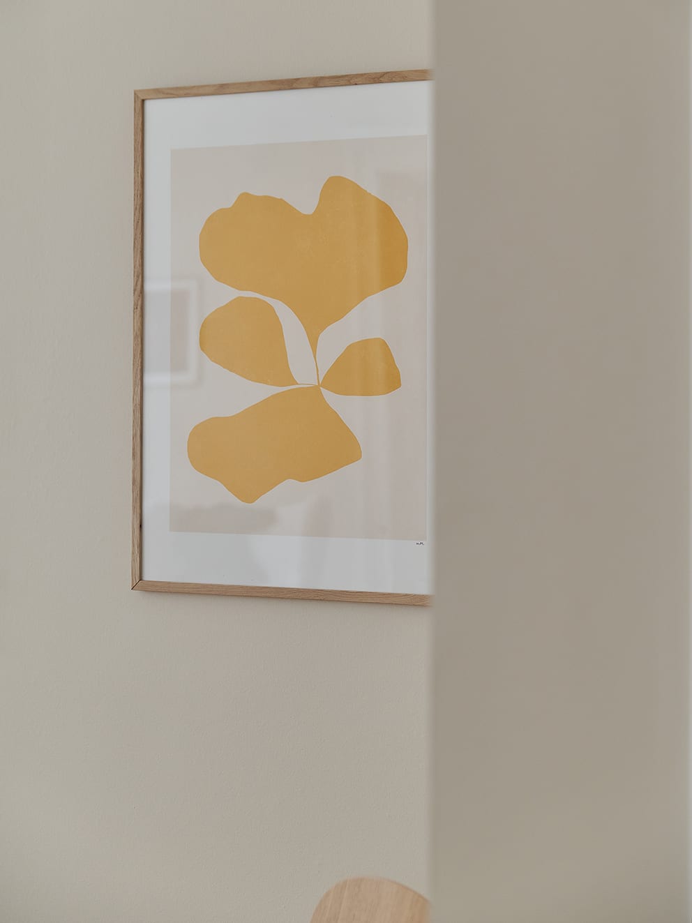 The Poster Club Art Prints Botanik III Poster 30x40 cm Gelb