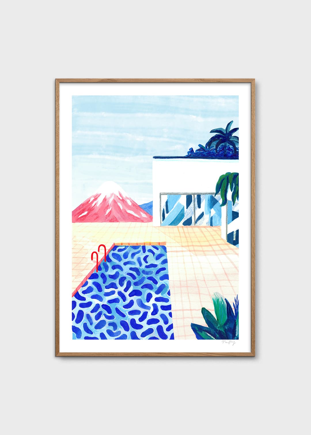 The Poster Club Art Prints Japan Poster 30x40 cm Pastell