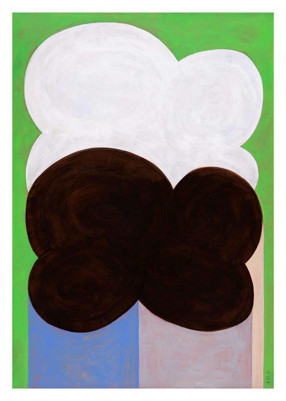The Poster Club Cloud Stump Poster 30x40 cm abstrakt