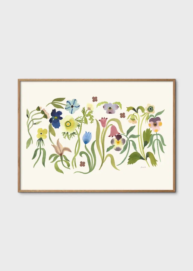 The Poster Club Midsummer Kunstdruck Poster 30x40 cm botanisch