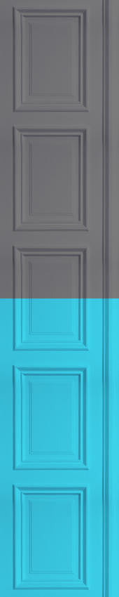 Mineheart Wallpaper Grey Turquoise Panelling Tapete Vlies