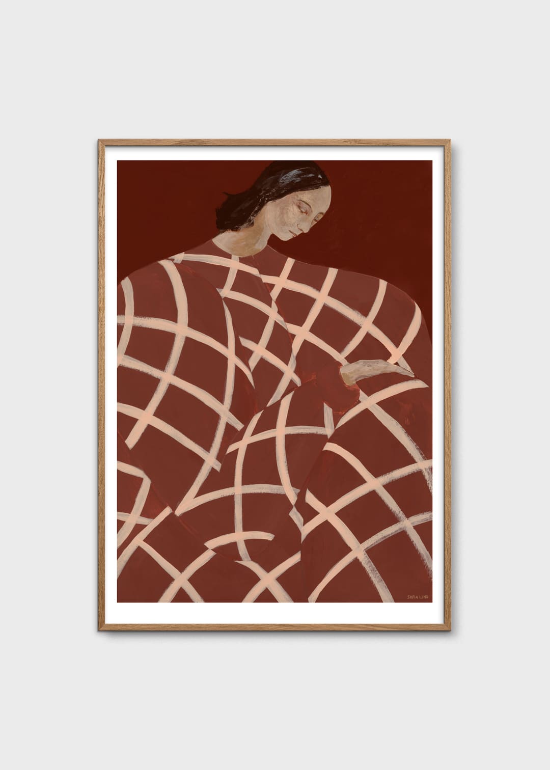 The Poster Club Waiting At Art Et Métiers Poster 30x40 beige