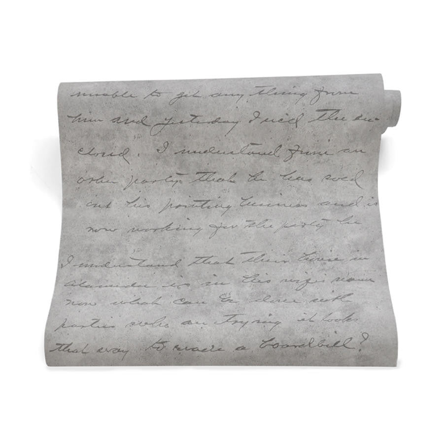 Mineheart Light Concrete Loveletter Tapete Grau