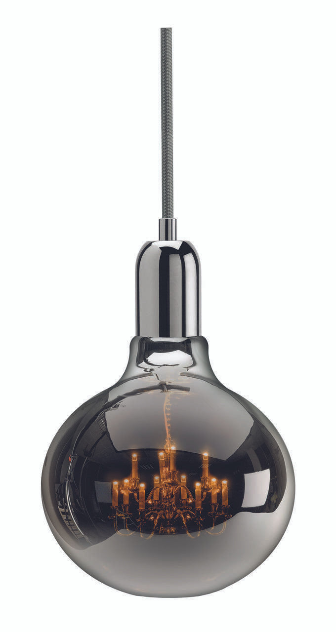 Mineheart Lighting King Edison Chrome Pendelleuchte Chrom 15 cm