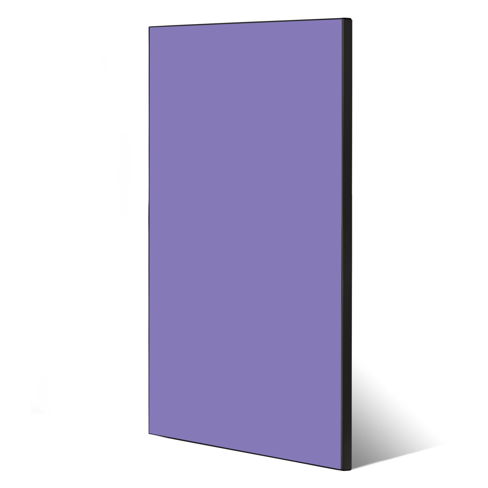 Banjado Magnettafel Metall 37x78cm Magnetwand Lavendel beschreibbar