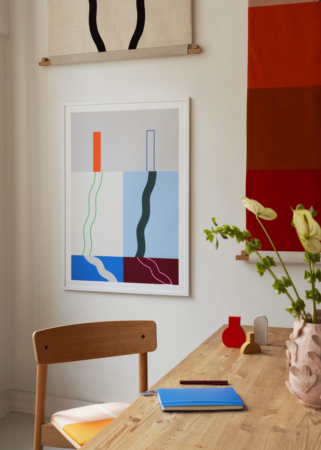 The Poster Club Colour Dance Print 70x100 limitiert bunt