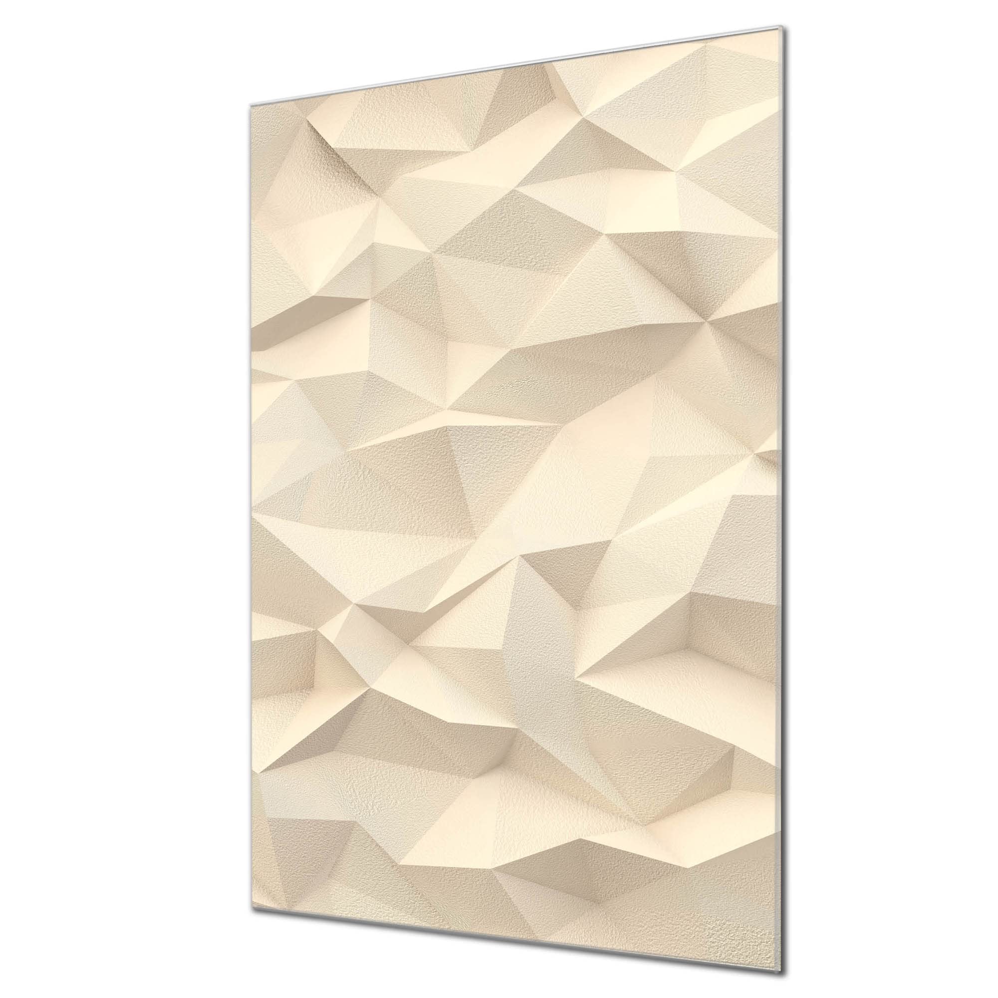 Banjado Magnettafel Steinwand 2 Magnetwand 40x60 cm Betonoptik