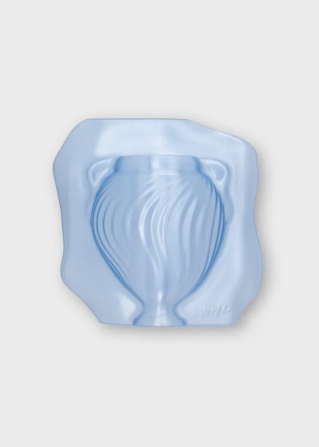 The Poster Club Agora No. 02 Wandobjekt Transparent Blue