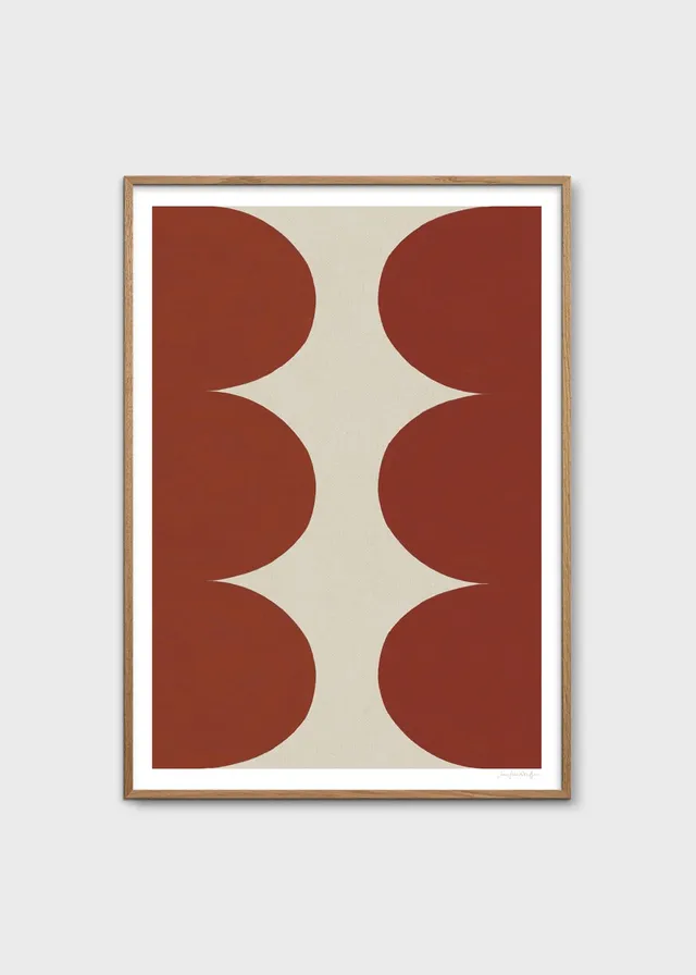 The Poster Club Art Prints Santa Fe Poster 50x70 cm beige