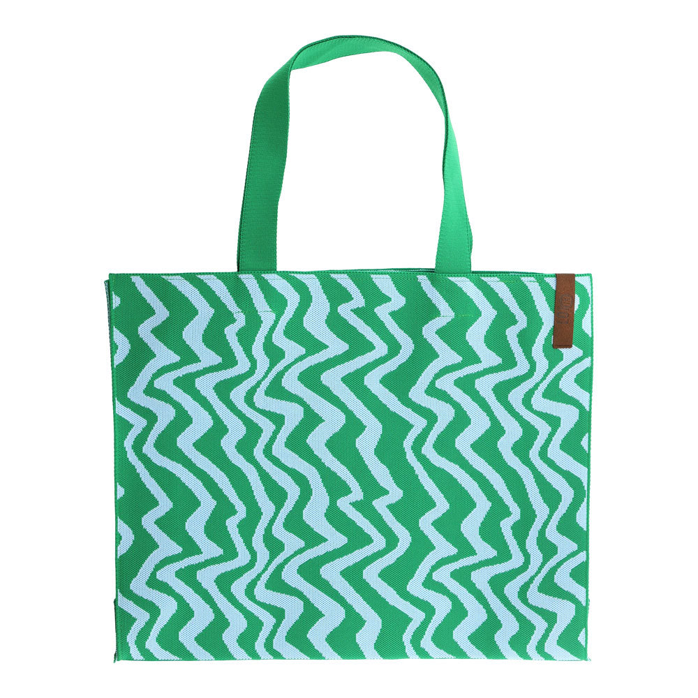 LS-LebenStil Shopper Palma Shopper Grün 35x45cm