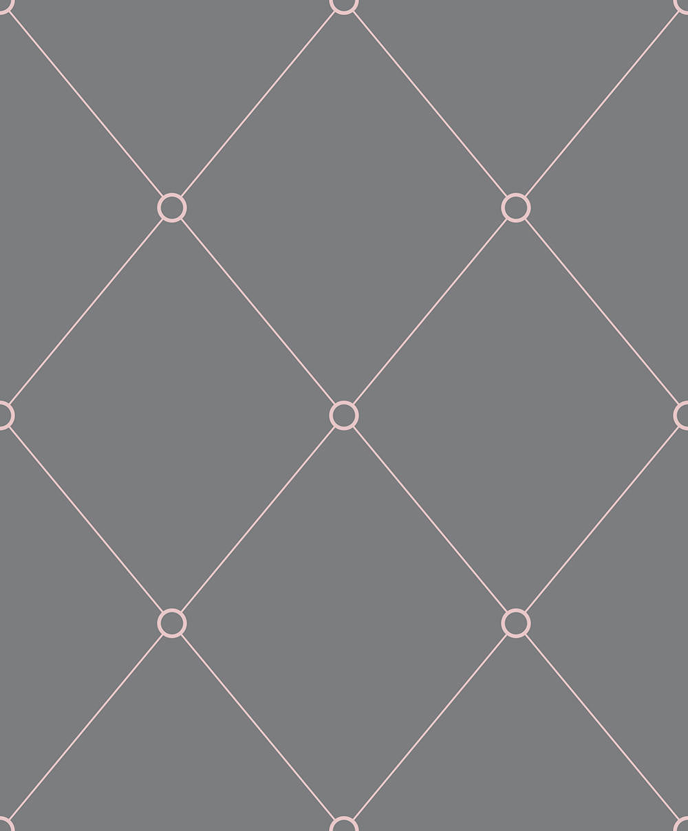 Mineheart Quilt Outline Tapete Rosa Grau Pastell