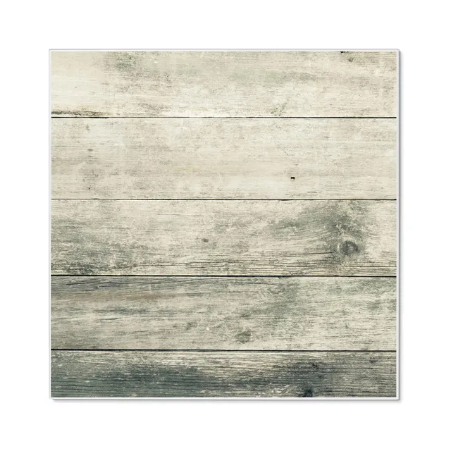 Banjado Magnettafel 50x50 cm Magnetwand Graue Planken